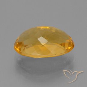 Citrino Laranja escuro-dourado Natural 3.95ct, oval, VS