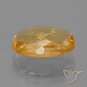 Citrino Laranja escuro Natural 4.64ct, oval, VS