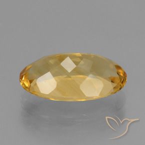 Citrino Laranja Dourado Profundo Natural 3.73ct, oval, VVS-VS