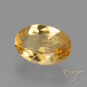 Citrino Dourado Médio-escuro Natural 2.48ct, oval, VVS