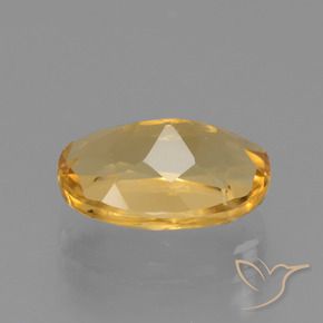 Citrino Dourado Médio-escuro Natural 2.48ct, oval, VVS