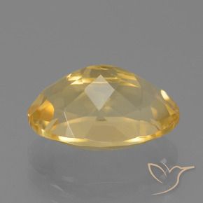 Citrino ouro médio Natural 4.46ct, oval, VVS