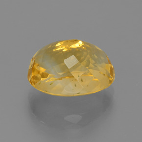 Citrino dourado natural 5,95ct, corte oval, VVS