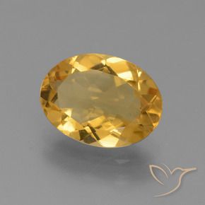 Citrino Dourado Escuro Natural 2.34ct, oval, VVS-VS