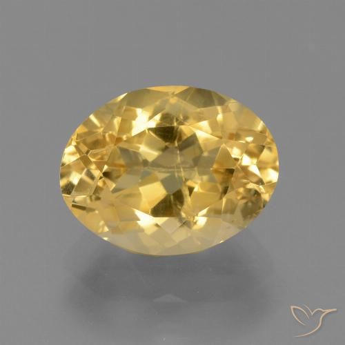 3.51ct Natural ouro médio Citrino, oval, VS