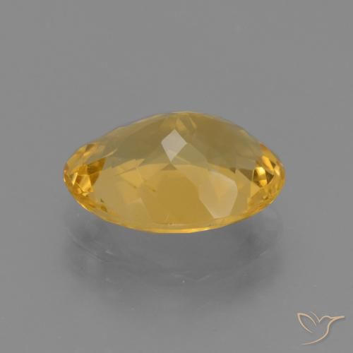 Citrino Dourado Médio-escuro Natural 2.95ct, oval, VVS
