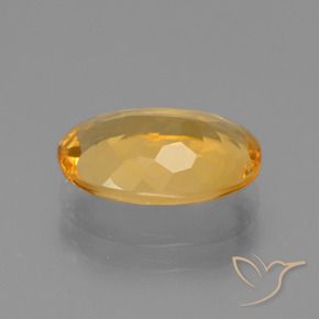 Citrino Laranja Profundo-Ouro Natural 2.70ct, oval, VVS