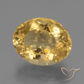 Citrino ouro brilhante Natural 6.89ct, oval, VVS