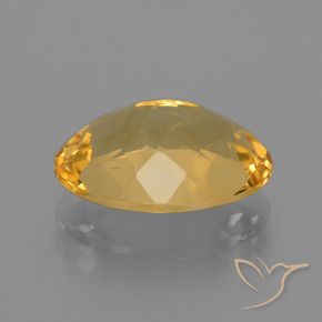 Citrino Dourado Médio-escuro Natural 4.90ct, oval, VVS