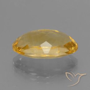 Citrino Laranja Dourado Profundo Natural 5.44ct, oval, VVS