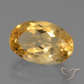 Citrino Dourado Escuro Natural 6.29ct, oval, VS-SI