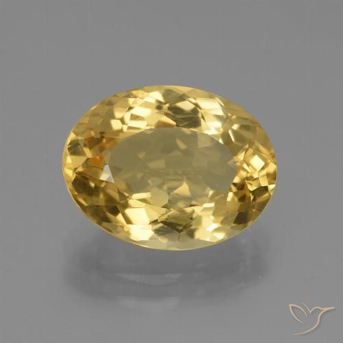 4.00ct Natural Dourado Citrino, oval, VVS-VS