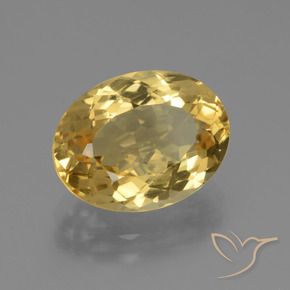 Citrino Dourado Natural 4.00ct, oval, VVS-VS