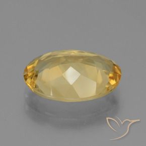 Citrino ouro médio Natural 4.24ct, oval, VVS