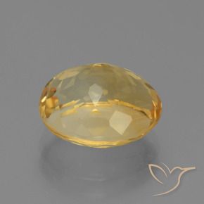 Citrino Dourado claro Natural 5.01ct, oval, VS