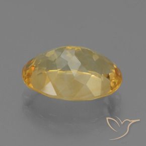 Citrino Laranja Dourada Natural 5.11ct, oval, VVS-VS
