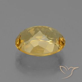 Citrino Laranja Dourada Natural 4.47ct, oval, VVS