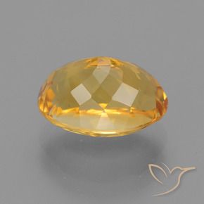 Citrino Dourado médio Natural 3.98ct, oval, VVS