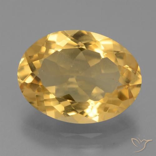 5.25ct Natural Ouro Citrino, oval, VVS-VS