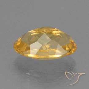 Citrino ouro médio Natural 4.08ct, oval, VVS-VS
