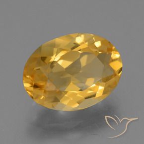 Citrino Dourado Escuro Natural 4.03ct, oval, VVS