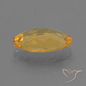 Citrino Laranja Dourada Natural 3.20ct, oval, VVS