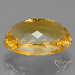 Citrino Laranja Dourado Profundo Natural 12.93ct, oval, VVS-VS