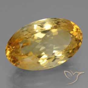 Citrino Dourado Escuro Natural 12.85ct, oval, VVS