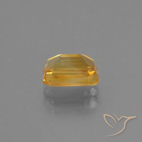Citrino Laranja-Ouro Natural 1.65ct, Corte Octógono / Esmeralda, VVS-VS