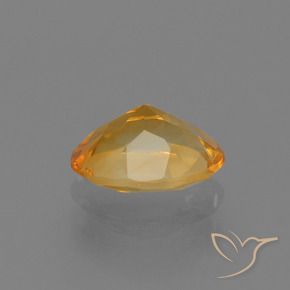 Citrino Laranja Médio Natural 1.00ct, Corte Oval, VS