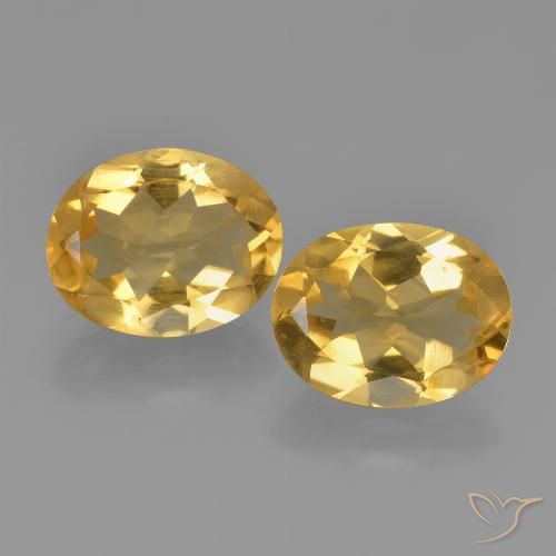 4.14ctw Natural Dourado Médio-escuro Citrino, oval, VVS-VS