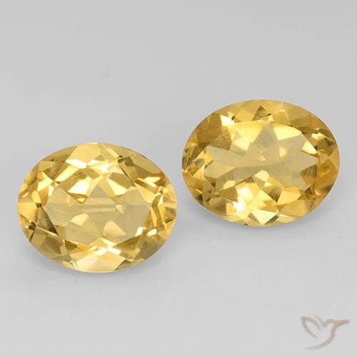 4.26ctw Natural Laranja Dourada Citrino, oval, VVS-VS