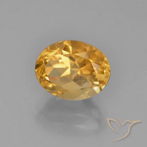Citrino Laranja-Ouro Natural 2.85ct, oval, VVS-VS