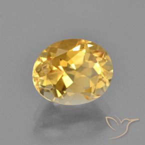 Citrino Dourado Médio-escuro Natural 2.68ct, oval, VVS