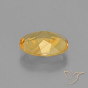 Citrino Dourado médio Natural 2.06ct, oval, VVS-VS