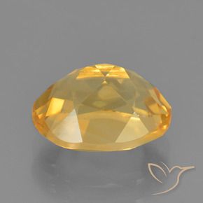 Citrino Laranja Dourada Natural 2.40ct, oval, VS