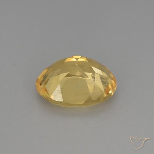 Citrino Dourado médio Natural 2.30ct, oval, VS