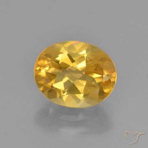 2.41ct Natural Dourado médio Citrino, oval, VVS