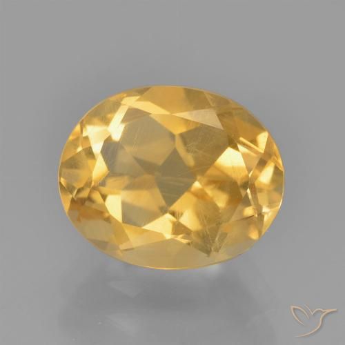 2.57ct Natural ouro brilhante Citrino, oval, VS