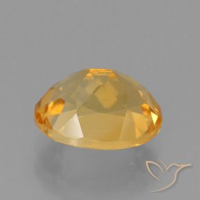 Citrino Laranja Dourado Profundo Natural 2.45ct, oval, VS