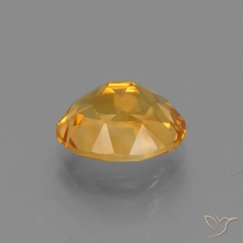 Citrino Laranja Médio Natural 2.31ct, oval, VVS-VS