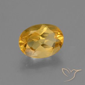 Citrino Laranja-Ouro Natural 1.78ct, oval, VVS-VS