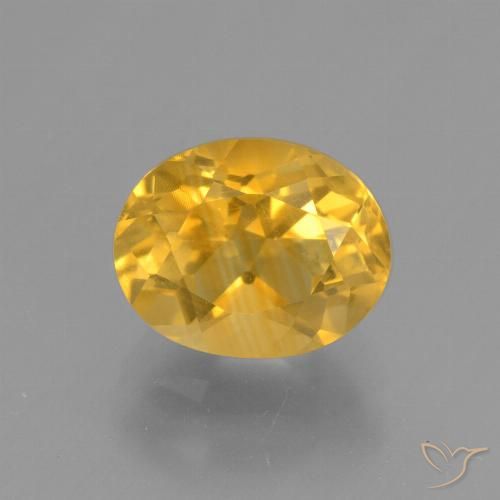 2.57ct Natural ouro brilhante Citrino, oval, VVS-VS