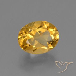 Citrino ouro brilhante Natural 2.26ct, oval, VVS