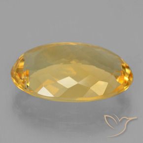 Citrino Dourado Médio-escuro Natural 9.54ct, oval, VVS