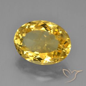 Citrino Dourado Natural 6.16ct, oval, VVS