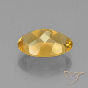 Citrino Laranja Dourada Natural 4.58ct, oval, VVS