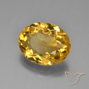 Citrino Dourado Natural 4.59ct, oval, VVS