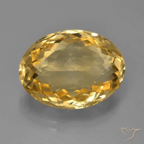 7.96ct Natural Dourado Citrino, oval, VVS