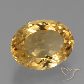 Citrino Laranja Dourado Profundo Natural 6.23ct, oval, VVS